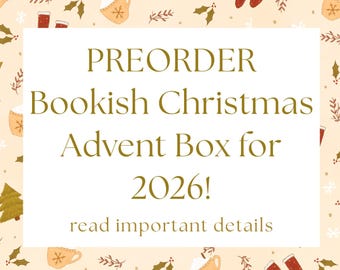 2026 Bookish Advent Calendar Box
