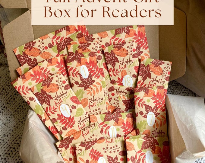 Fall Advent Box Countdown
