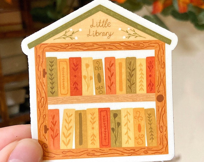 Little Free Library Sticker