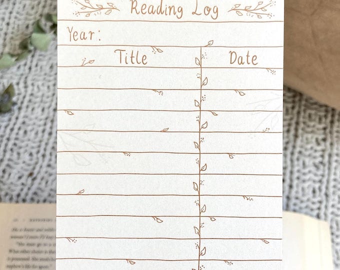 Academia Reading Tracker Bookmark