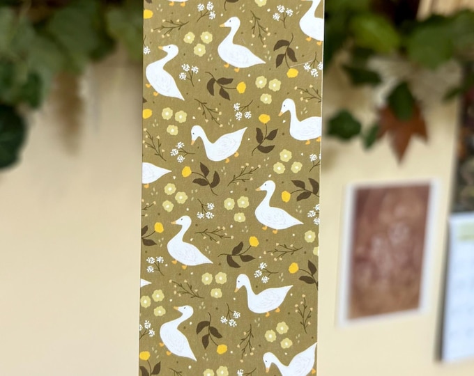 Spring Ducks Bookmark
