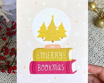 Merry Bookmas Card