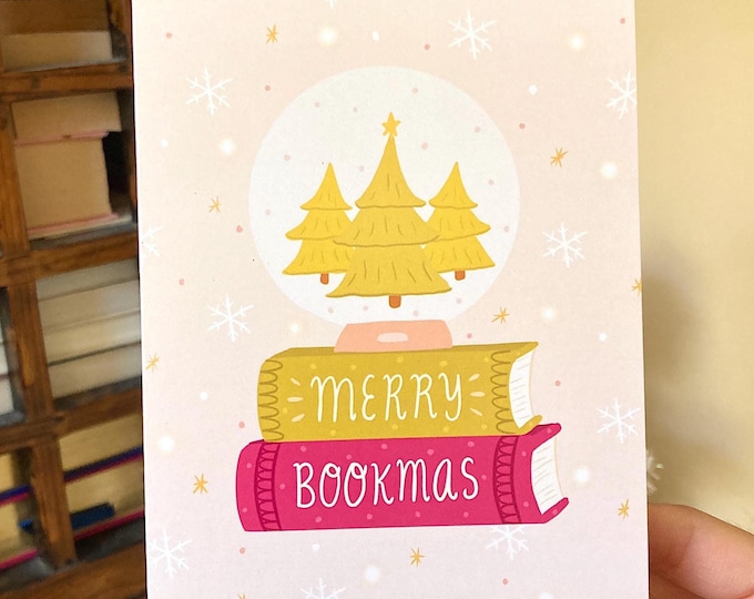 Merry Bookmas Card