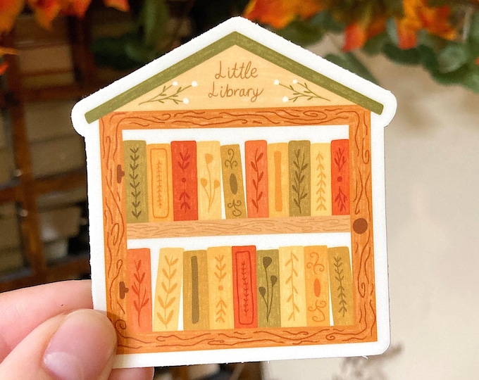 Little Free Library Sticker