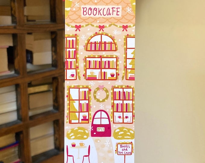 Christmas Bookcafe Bookmark
