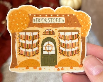 Fall Bookstore Sticker