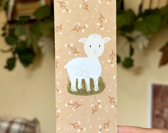 Spring Lamb Bookmark
