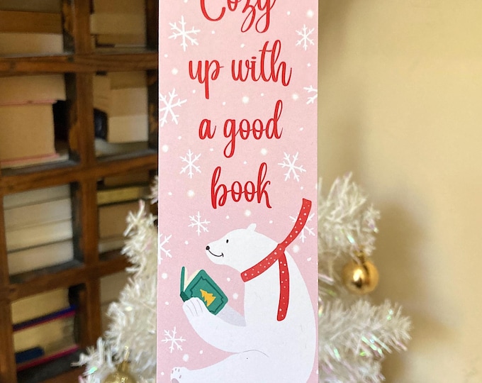 Christmas Polar Bear Bookmark