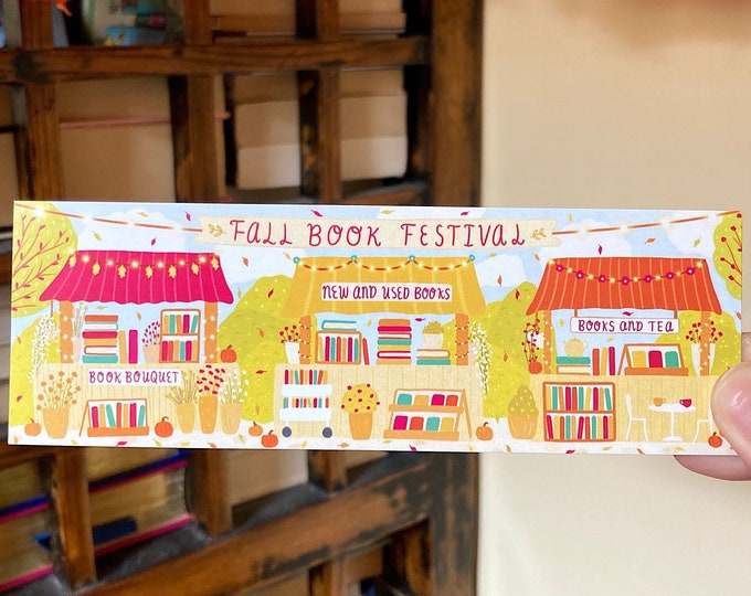 Fall Book Festival Bookmark