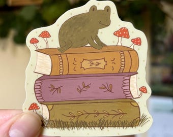 Frog Sticker for Readers