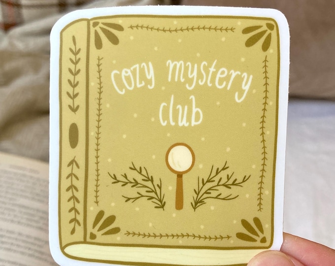 Cozy Mystery Club Sticker