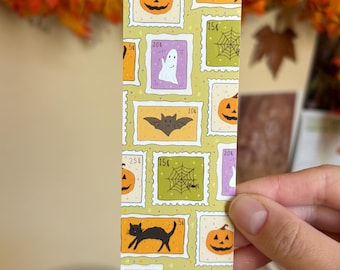 Halloween Postage Stamps Bookmark