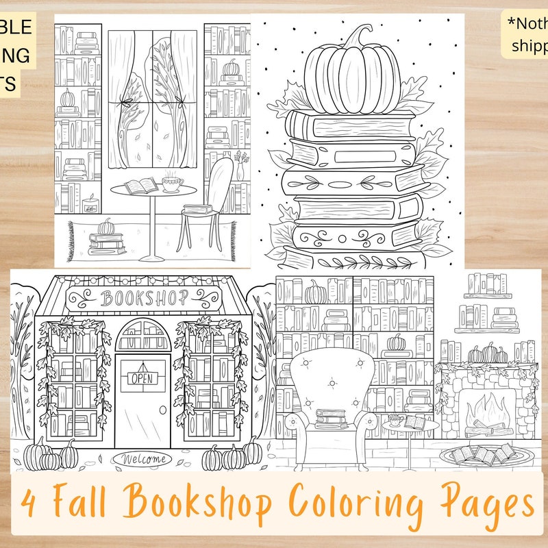 Printable Coloring Pages for Adults - Etsy