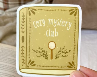 Cozy Mystery Club Sticker