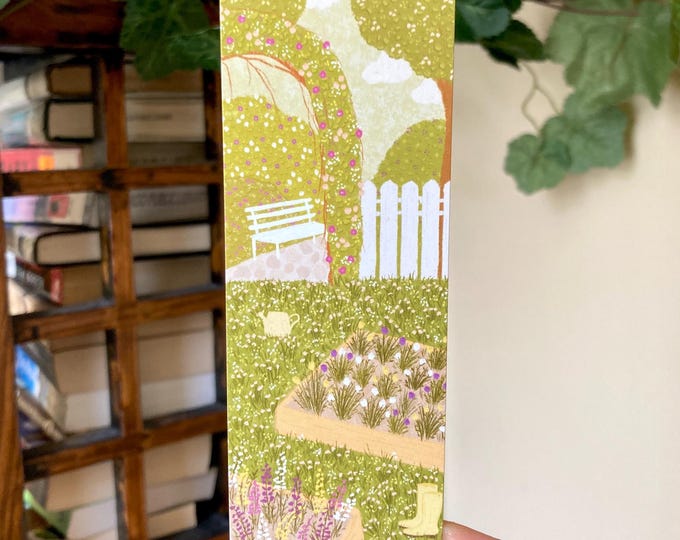 Whimsical Garden Bookmark