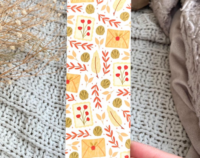 Letters and Postage Stamps Bookmark