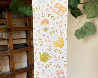 Gardening Pattern Bookmark