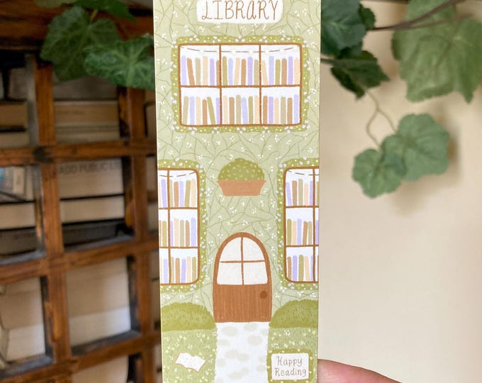 Botanical Library Bookmark