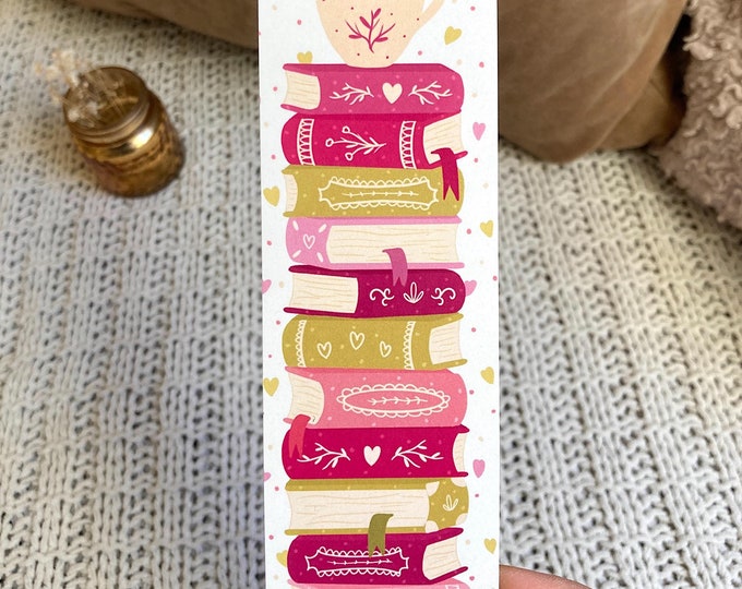 Romance Bookstack Bookmark