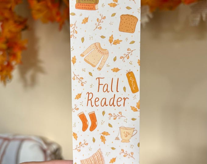 Fall Reader Bookmark
