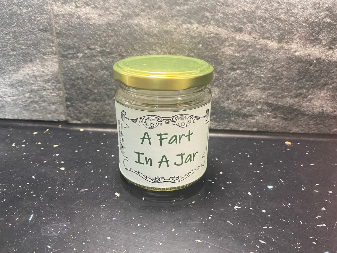 Fart in a jar novelty gift gifts for him hate love Etsy