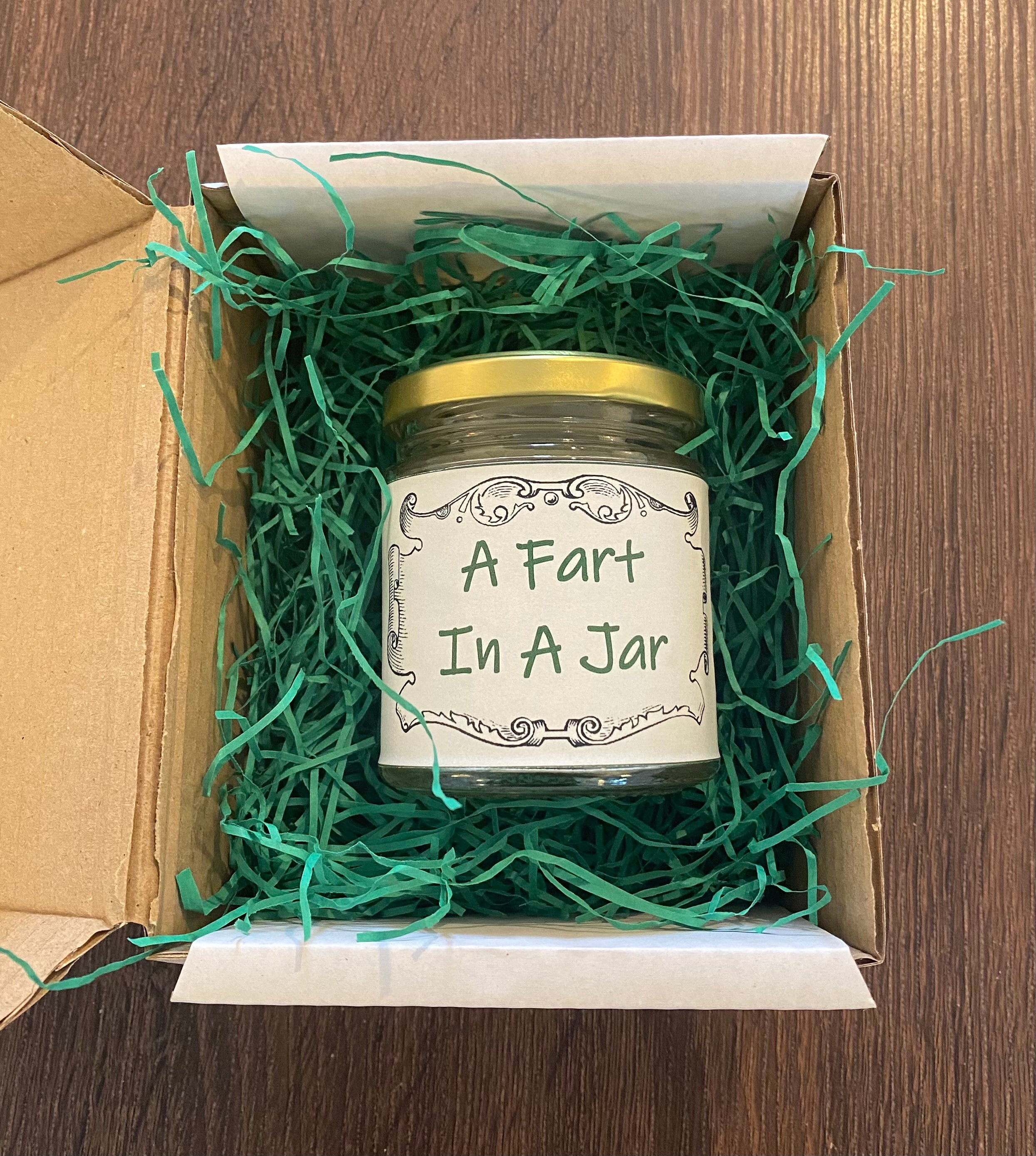 Fart in a jar novelty gift gifts for him hate love Etsy