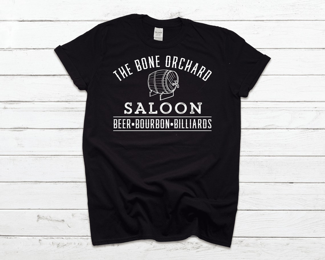 Saloon TShirt Unisex Fit Western Shirt Vintage Style Etsy