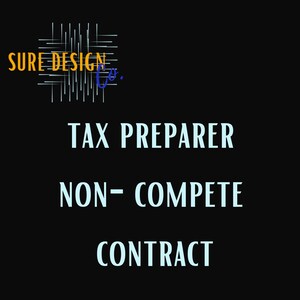 Non Compete-formulier van de Belastingdienst voor onafhankelijke/virtuele voorbereiders
