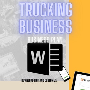 TRUCKING BUSINESS - business plan