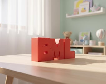 STL file, Personalized piggy bank, Name: Emil, 3D print template, Gift for birth & christening, Money box with name
