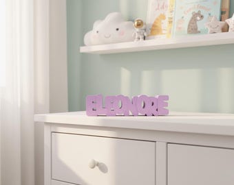 STL file, Personalized piggy bank, Name: Eleonore, 3D print template, Gift for birth & christening, Money box with name