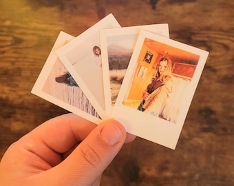 Personalized Photo Sticker: Waterproof Old-Fashioned Print