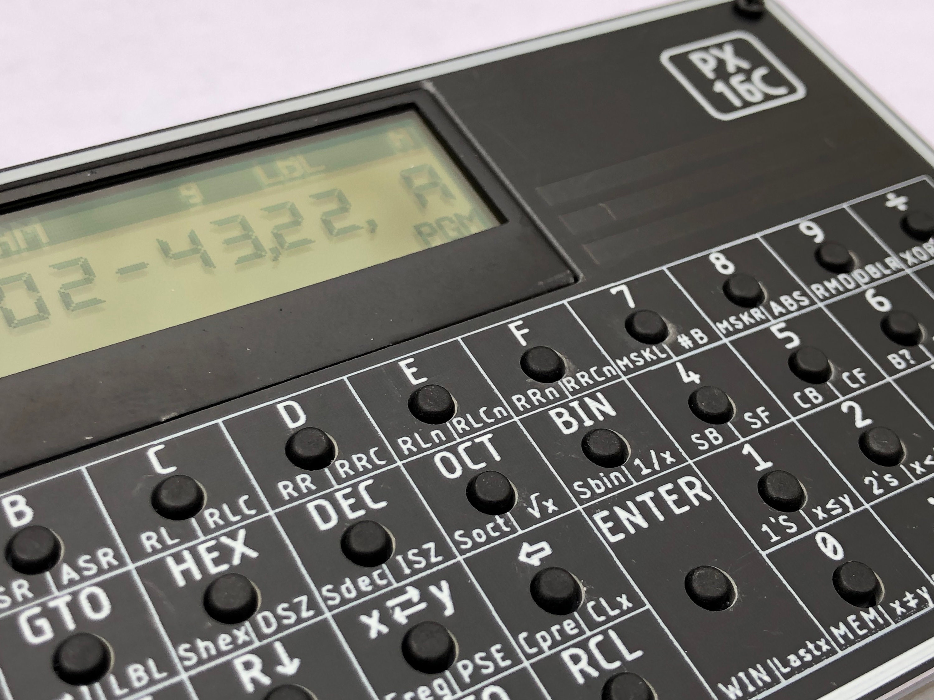 PX16C a HP16C Programmers Calculator Emulator Etsy
