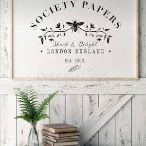 Society Papers Digital Download