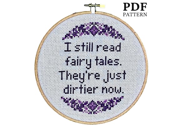 Bookish Cross-Stitch and Embroidery Patterns to Download and Make
