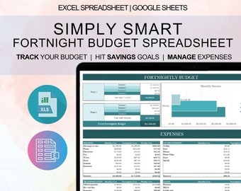 Budgetplanner Tweewekelijks Tweewekelijks Google Spreadsheets Budgetspreadsheet Excel Wekelijks salaris Budgetsjabloon Budgettering op basis van loon Onkostenregistratie