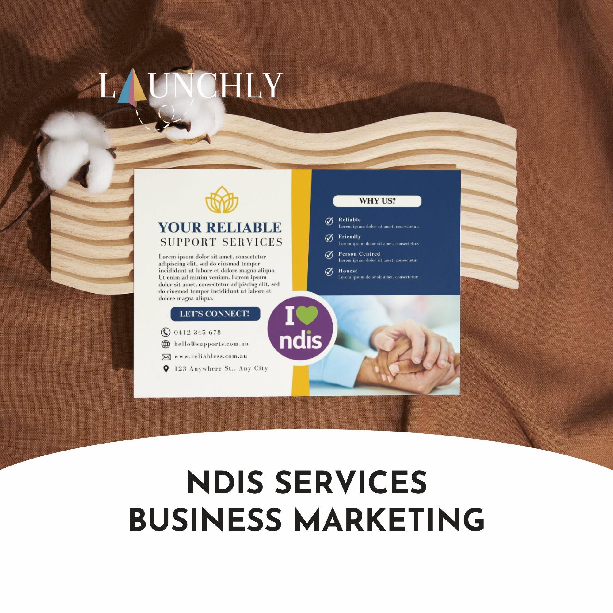 Support Worker Flyer NDIS Business Marketing Flyer | Canva Template | Editable Digital ...