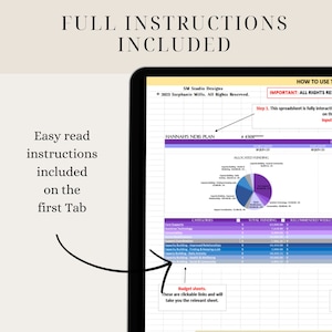 NDIS Participant Excel Tabelle Funding Planer Planer für Selbstmanagement Rechnung Tracker Prereadsheet Template Bild 5