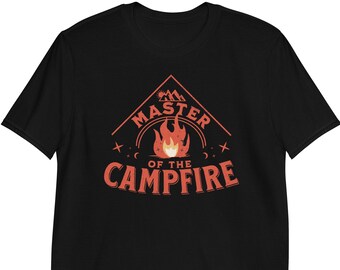 Master Of The Campfire Shirt, Camping Gift, Homestead Gift, Gift For A Camper, Camper Tshirt For Men Women