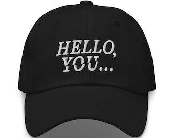 YOU TV Show Hat | Hello, You Hat | Joe Goldberg Fan | Love Quinn You TV Show Show | Stalker Adjustable Hat