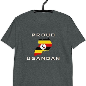 Uganda Shirt, Flag Of Uganda Tee, Proud Ugandan T-Shirt, African Gift Shirt