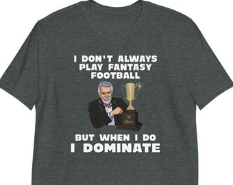 Fantasy Football Shirt, DFS Legend, Fantasy Championship Shirt, FFL League Winner, Fantasy Draft, Funny Fantasy T-Shirt