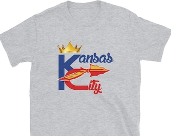 Kansas City Shirt, KC Shirt, Womens Kansas City Shirt, Mens KC Shirt, Vintage Style Kansas City, KC Fan Gift T-Shirt