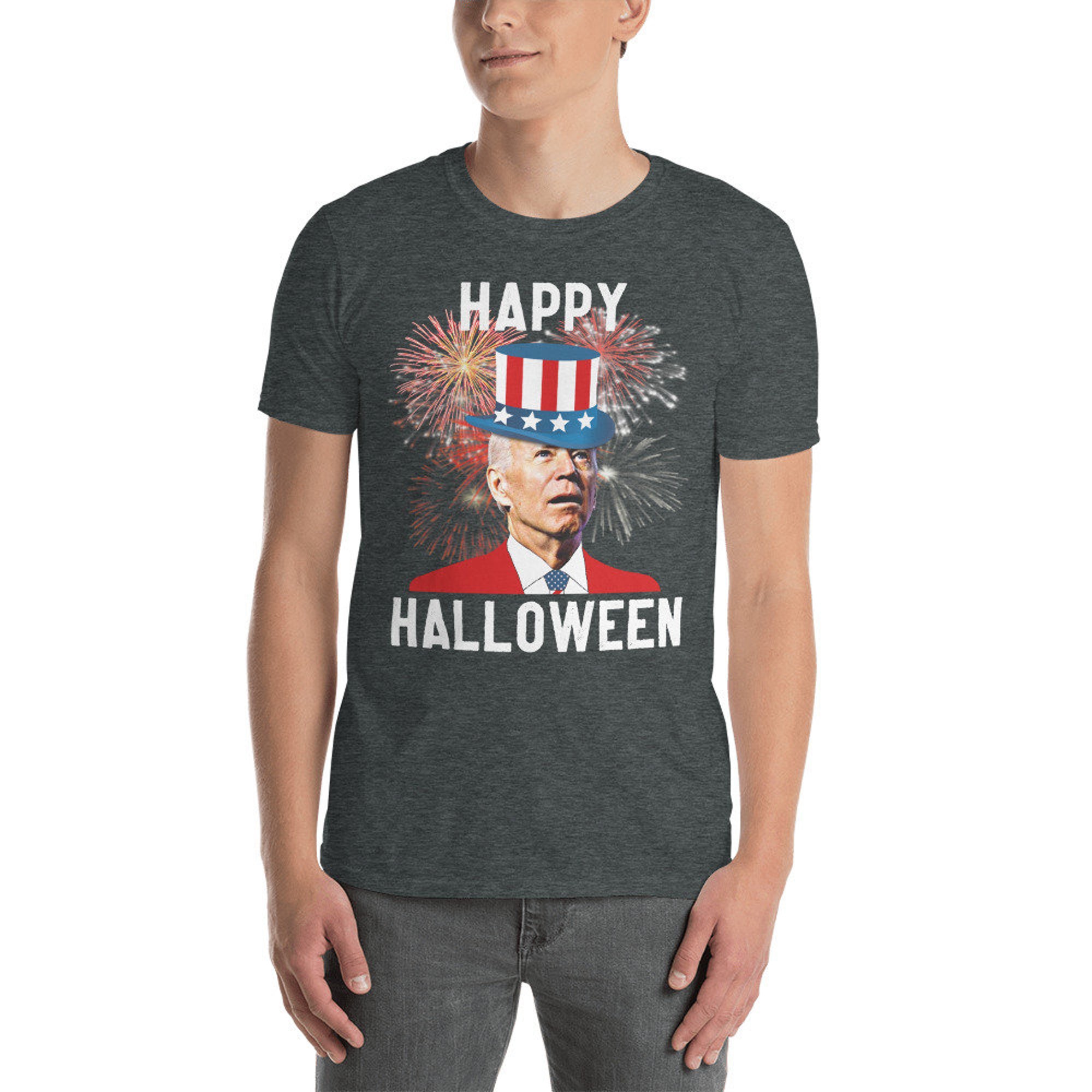 Discover Funny Biden Fourth Of July Shirt, Funny 4th Of July Shirt, Biden Halloween Shirt