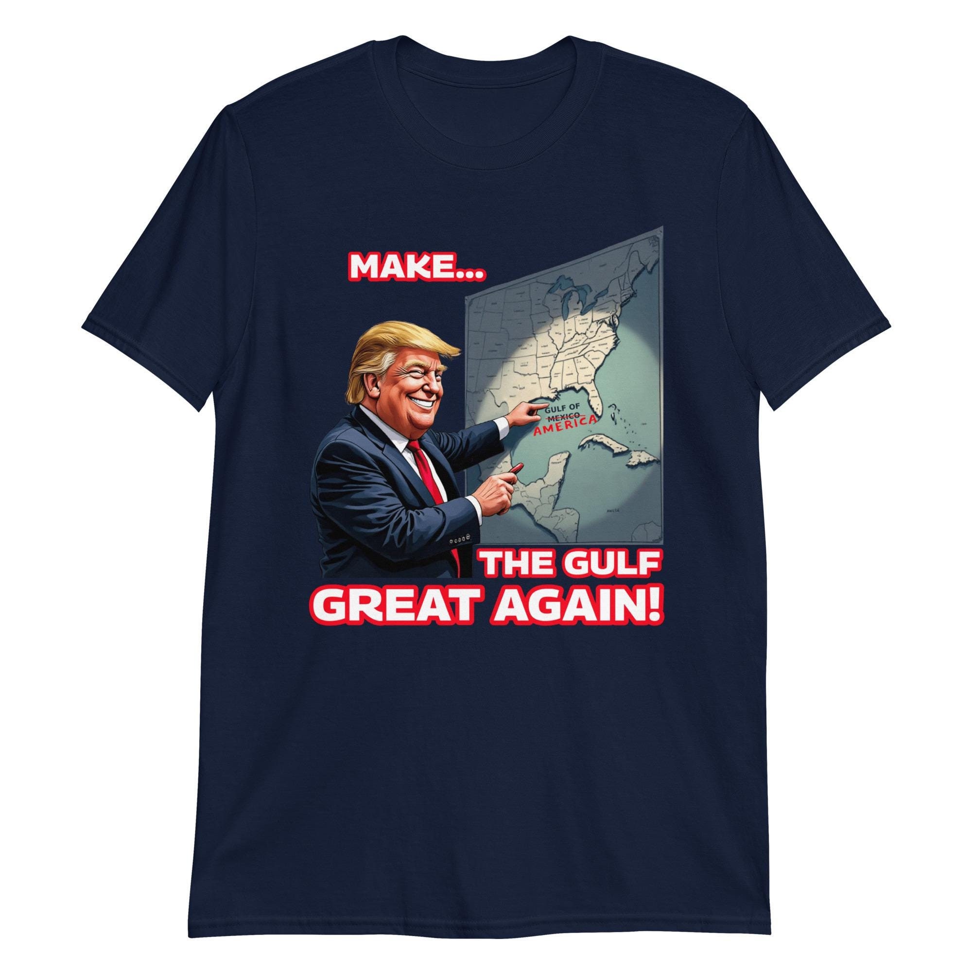 Funny Trump Gulf Of America Shirt, Election Shirt, Hilarious MAGA Shirt, Republican Gift, White House Trump 2024 Shirt, Trump 47 T-Shirt