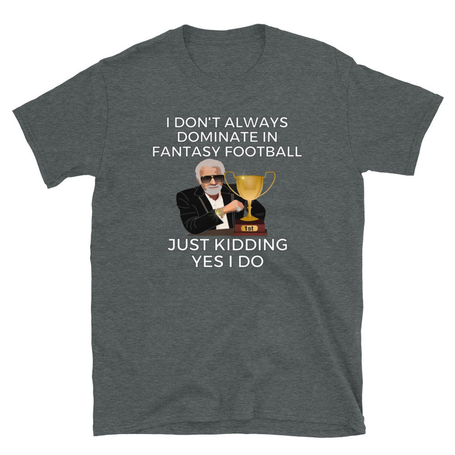 Funny Fantasy Football Shirt DFS Tee Pro Gambler Shirt Etsy