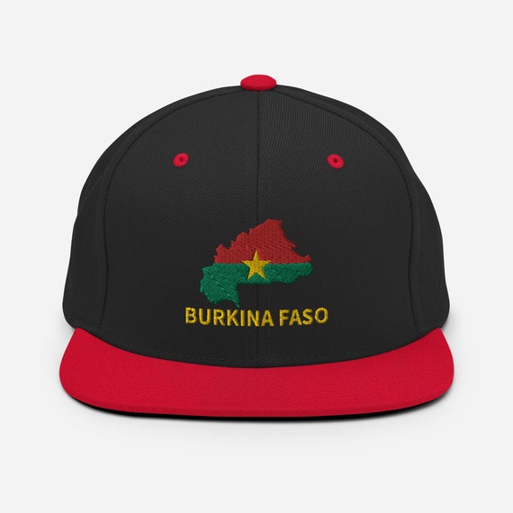 Burkina Faso Hat, Embroidered Hat, Burkinabe Gift, West