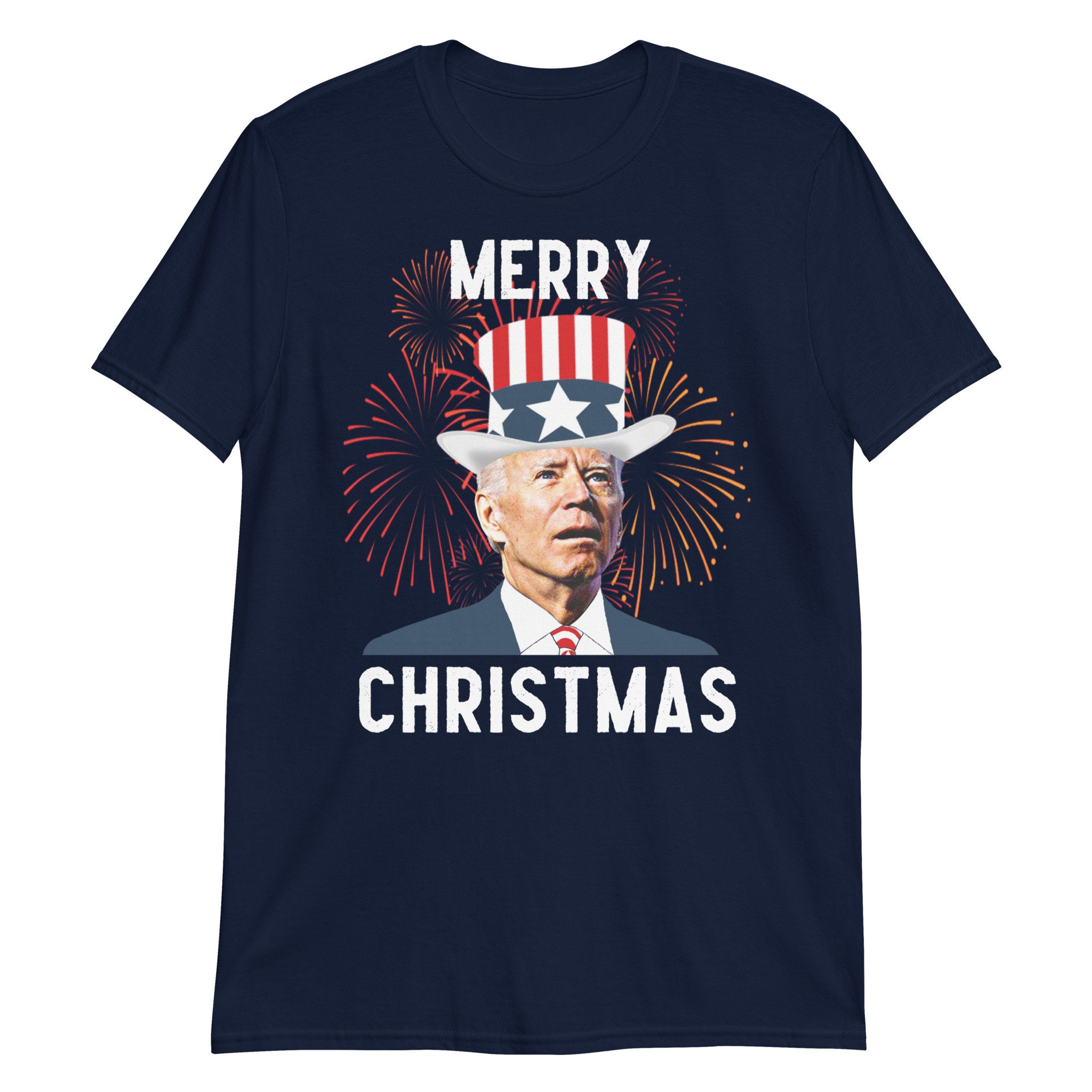 Funny Fourth of July Shirt, Anti Biden 4th of July Shirt, Biden Christmas Shirt, Political Satire Shirt, Biden Idiot Shirt, Anti-Biden Tee