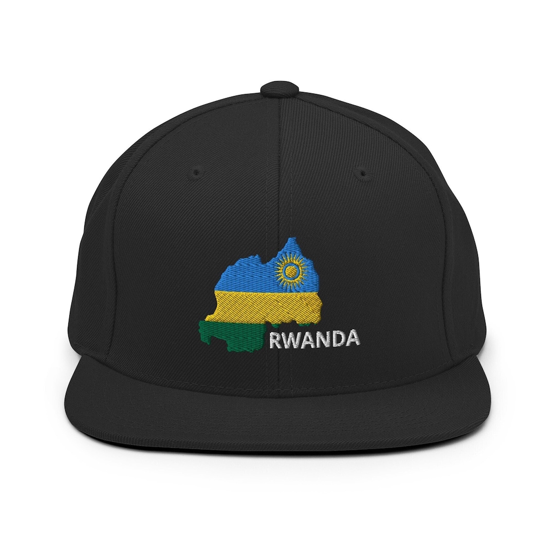 Visit Rwanda Hat Rwanda Hat, African Embroidered Hat, African Gift, African Heritage ...
