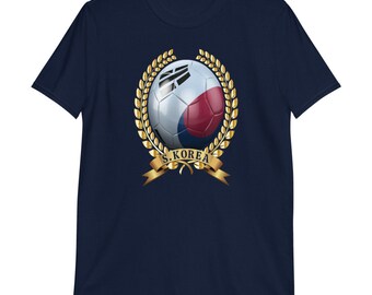 South Korean National Flag Soccer Fan Gift T-Shirt